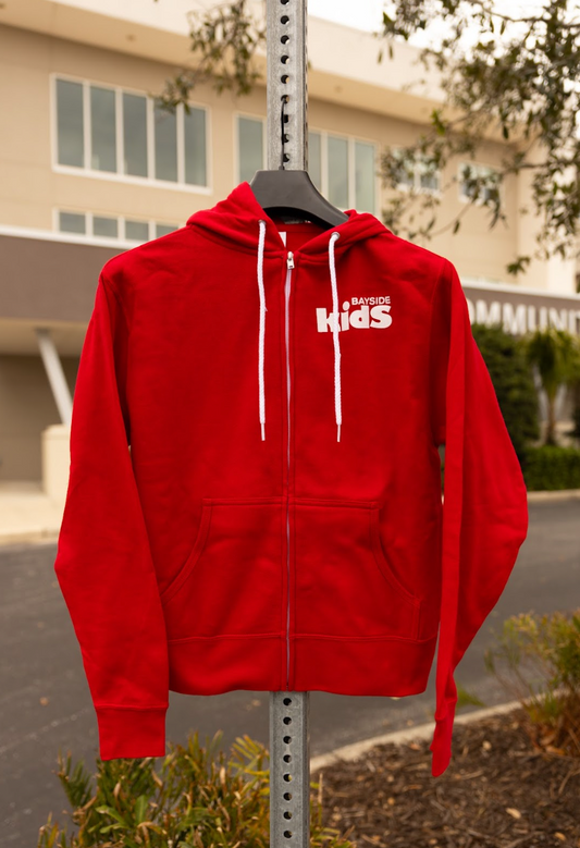 Red Zip Up